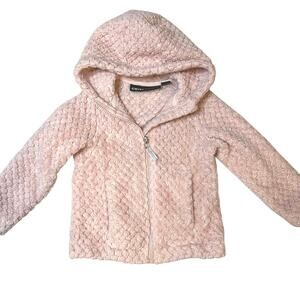 Swiss Alps textured fleece jacket toddler girls' Size 3T